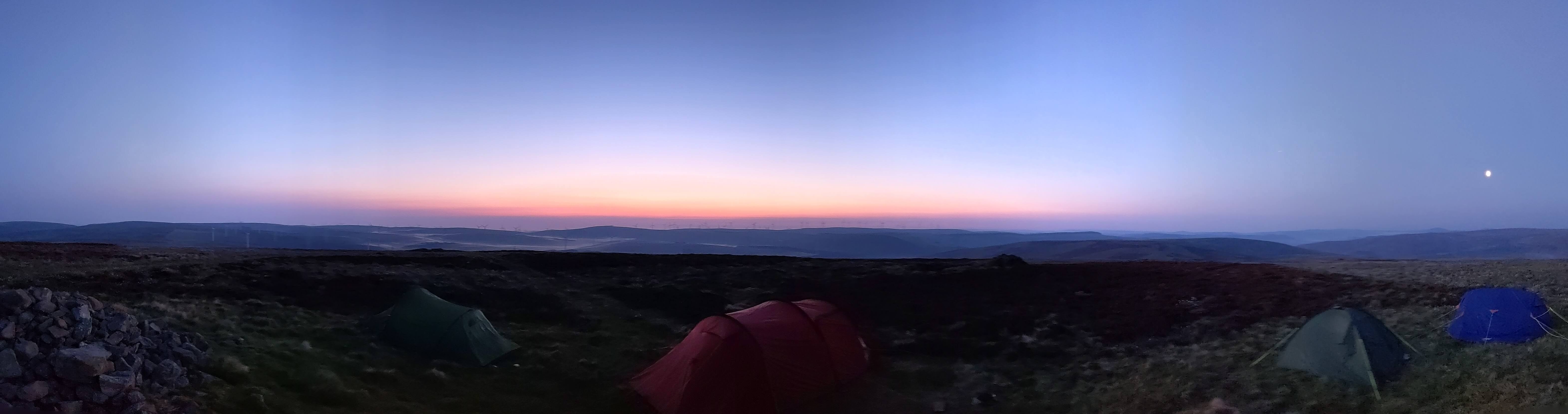 I wish more of 2021 had looked like this sunrise view across the Borders hills