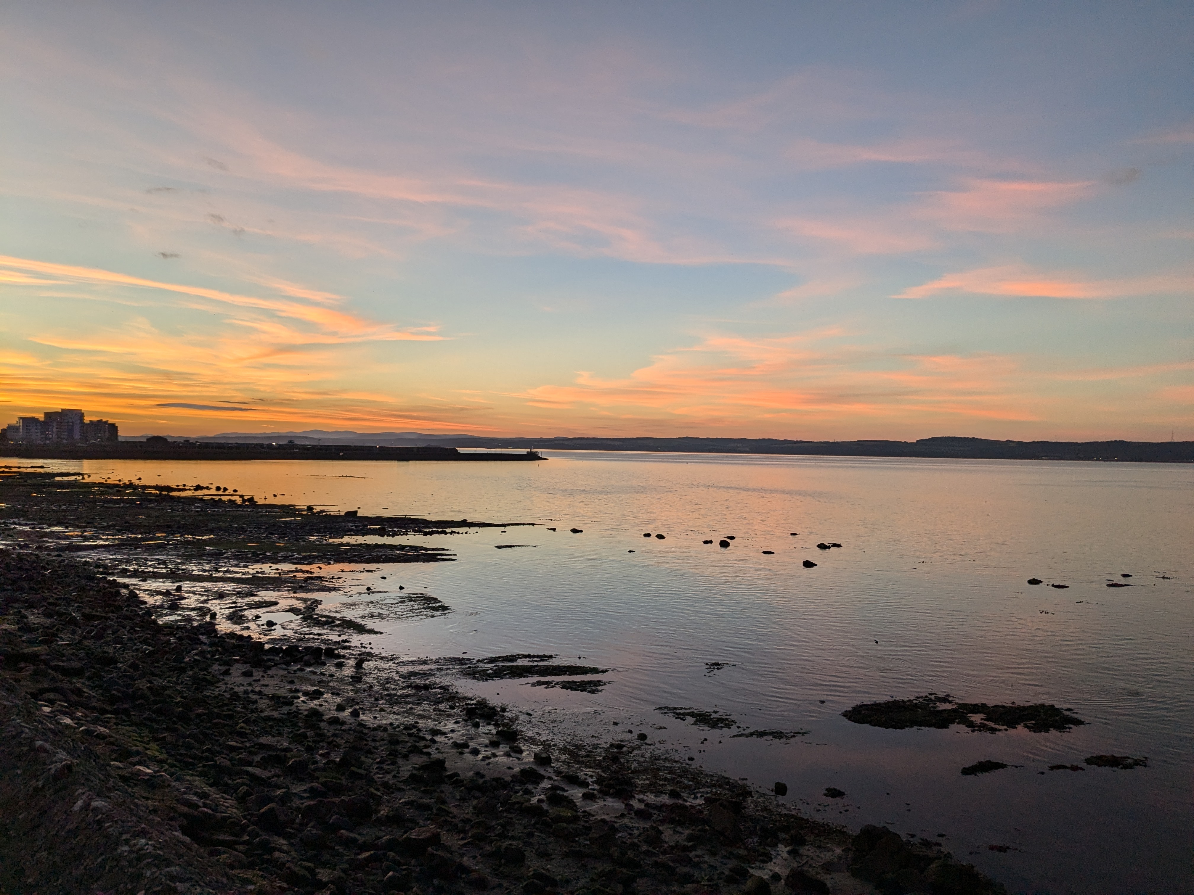 Beautiful light at Newhaven Harbour, Edinburgh