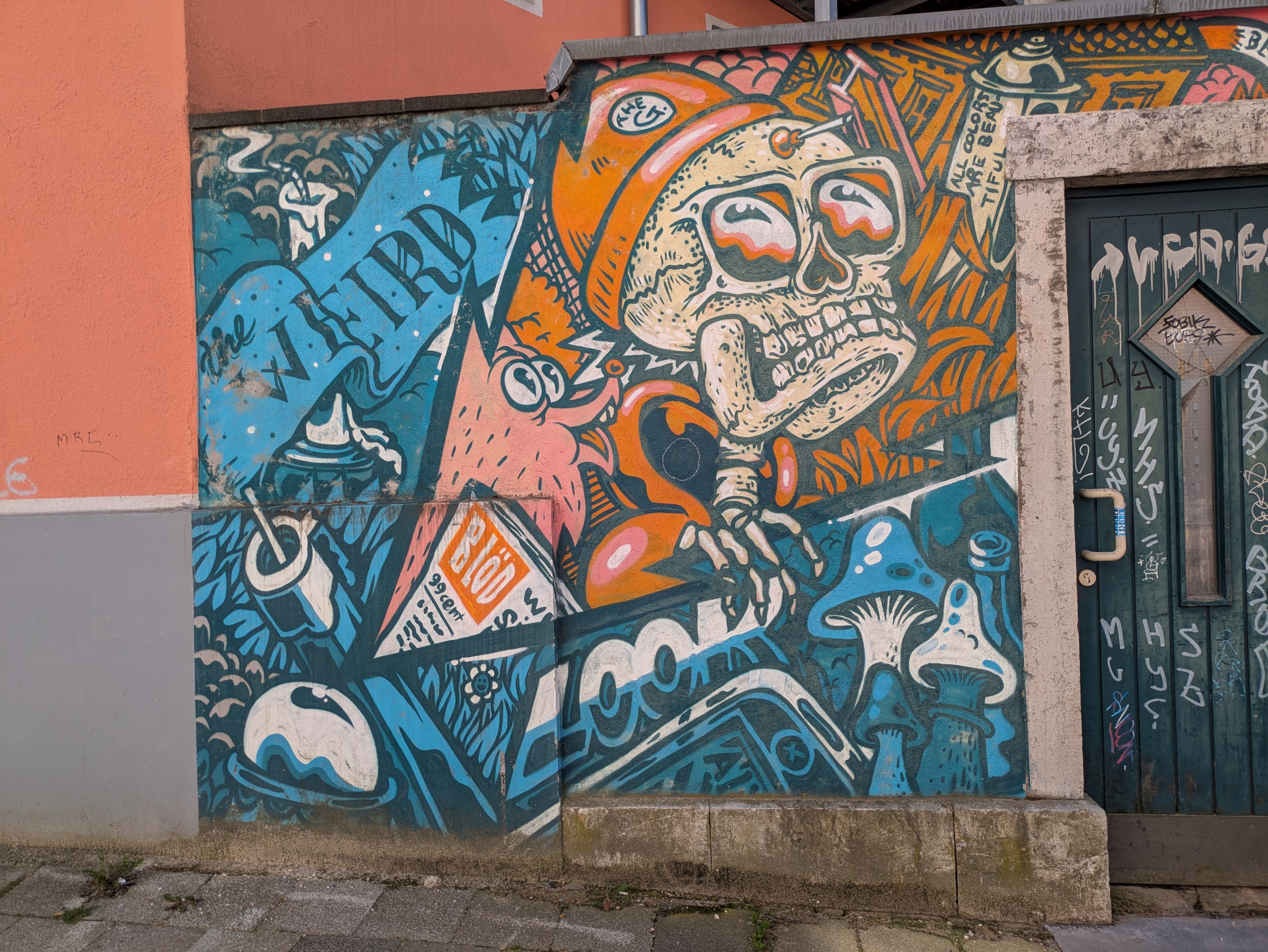 Grafitti in Aachen, Germany