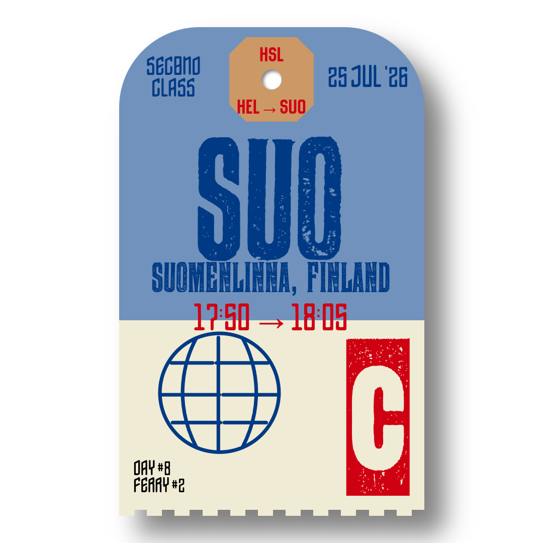 Luggage tag for ferry 2